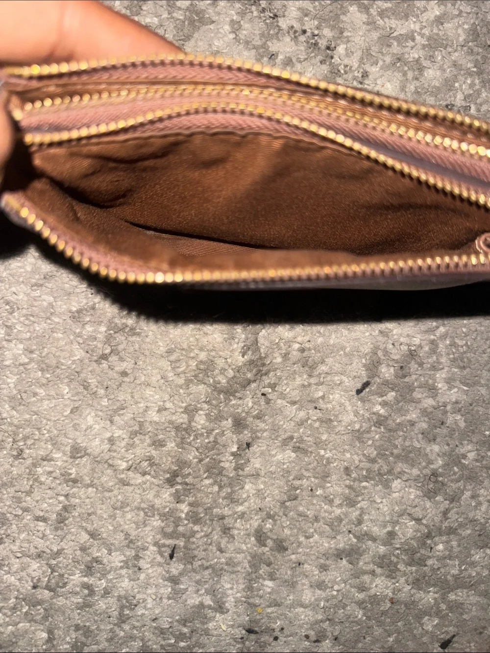Coach compact wristlet
